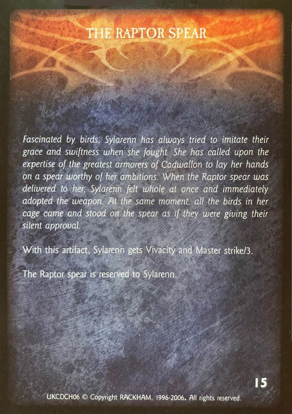 The Raptor Spear - Confrontation.wiki
